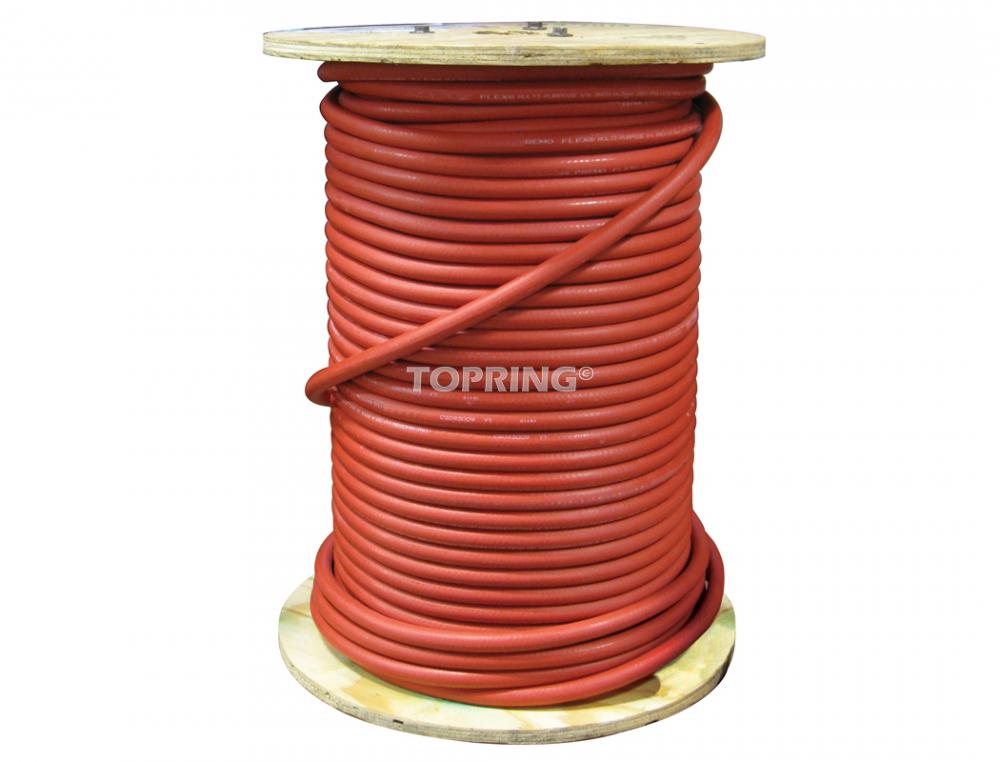 Bobine de tuyau avec tuyau en caoutchouc 3/4 D.I. de 500 pieds, modèle Superflex