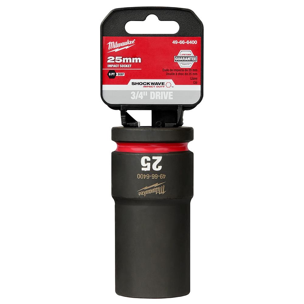 3/4 drive 25MM STD 6 PT IMP SCKT