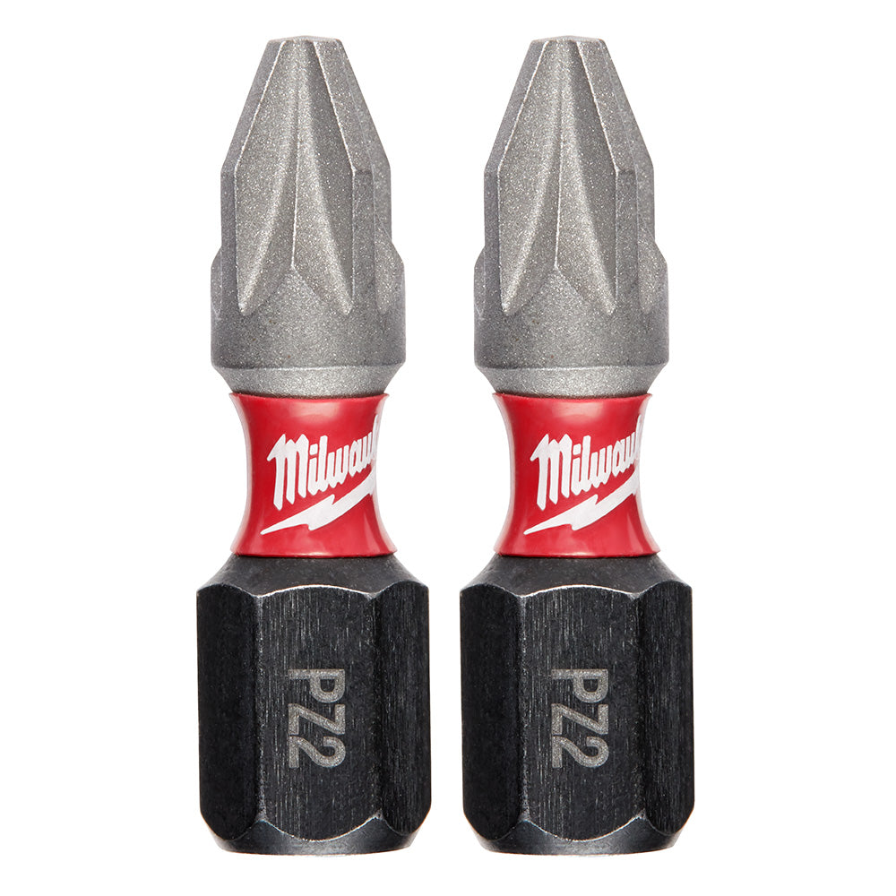 Shockwave™ 2-piece Impact Phillips #2 Insert Bits , 2/pk