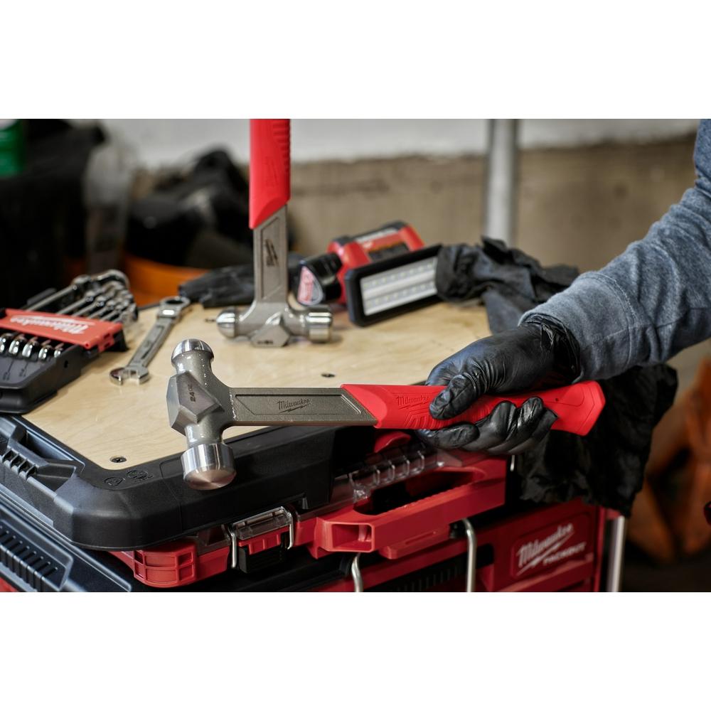 Panne à bille en acier de 24 oz