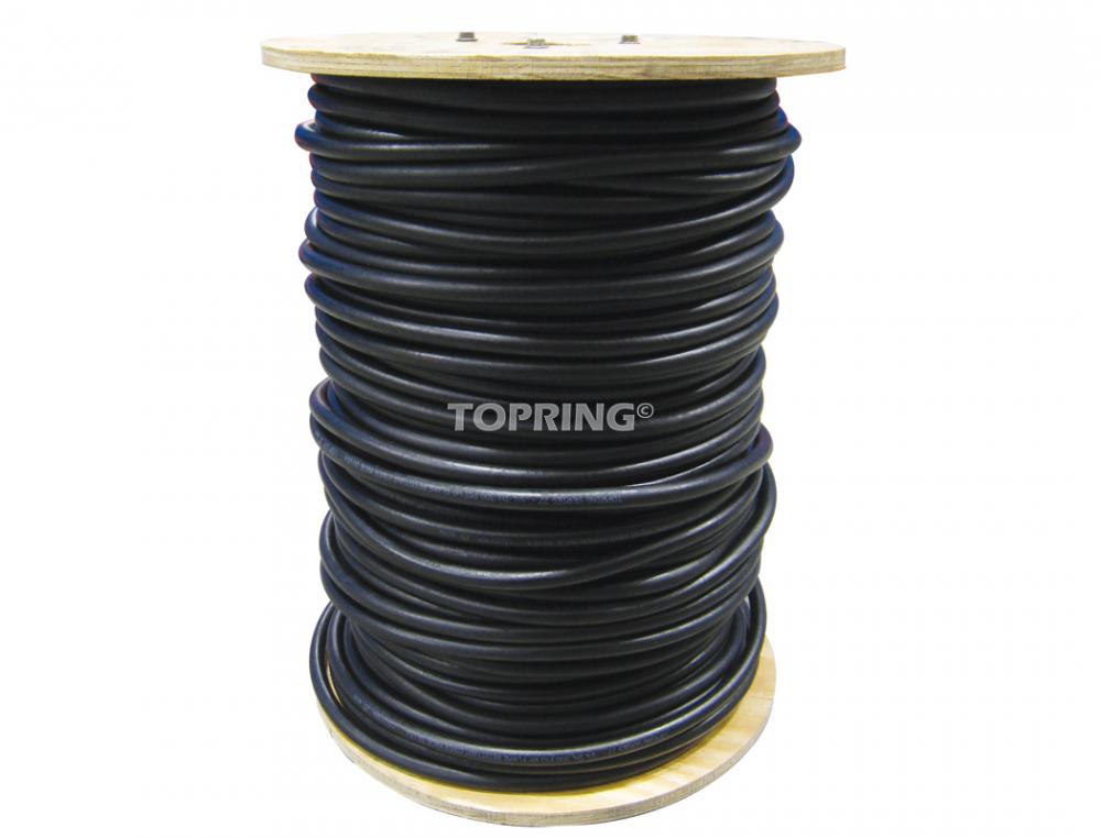 Push-On Rubber Hose 1/2 I.D. 500 Foot Spool, Topflex Model