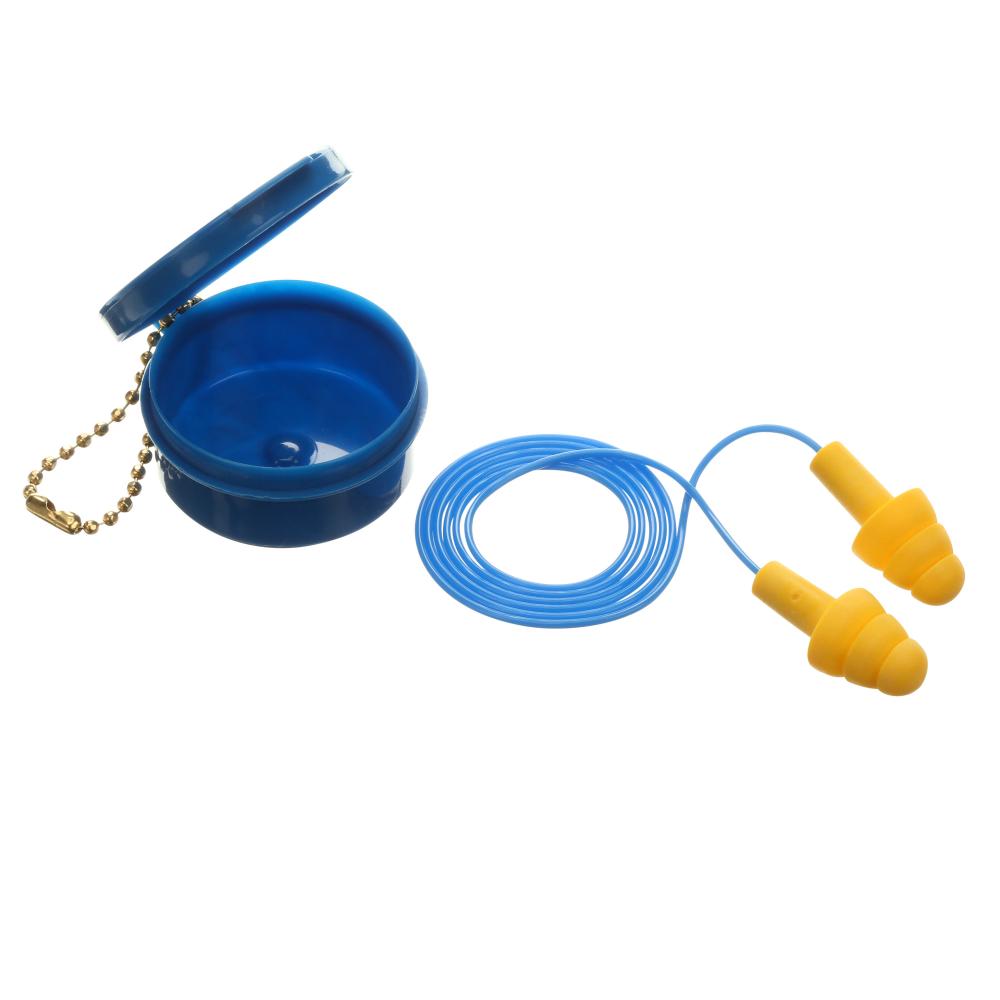 Bouchons d’oreilles UltraFitMC E-A-RMC 3MMC, 340-4002, jaunes, avec cordon, 50/bte