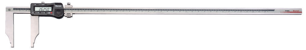 Pied à coulisse électronique en acier inoxydable, résolution 0,0005"/0,01 mm, plage de mesure 0-40"/0-1000 mm