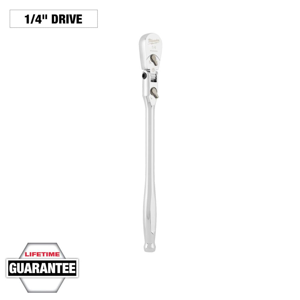1/4 in. Drive 9 in. Flex Head Ratchet