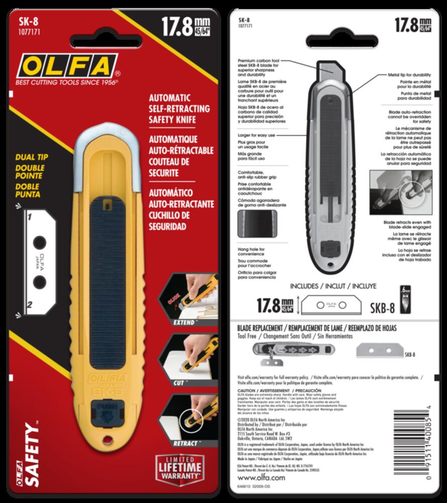 SK-8 Fully Automatic Self-Retracting Safety Knife