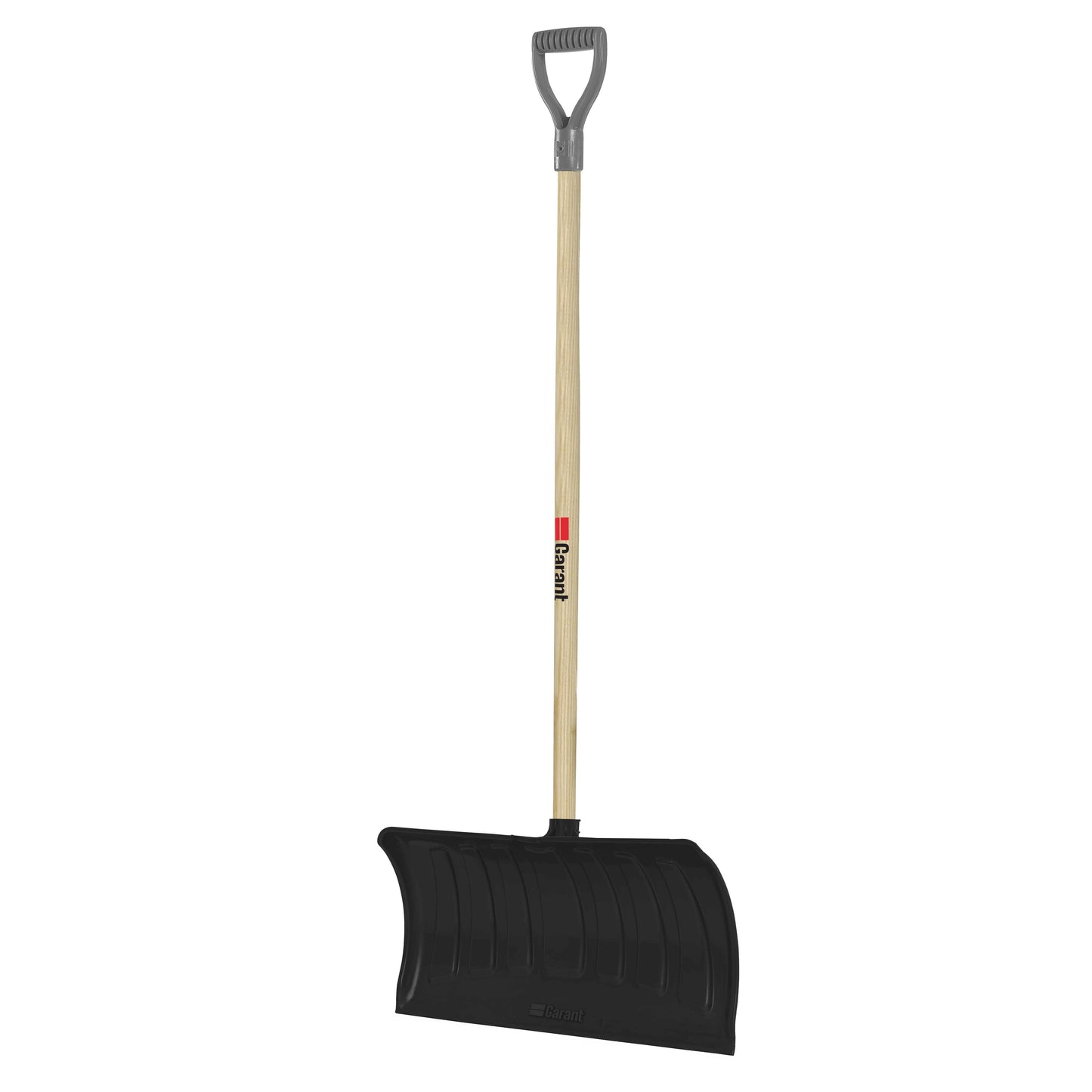 Nordic Snow pusher, 21" py blade, kd, wood D-handle