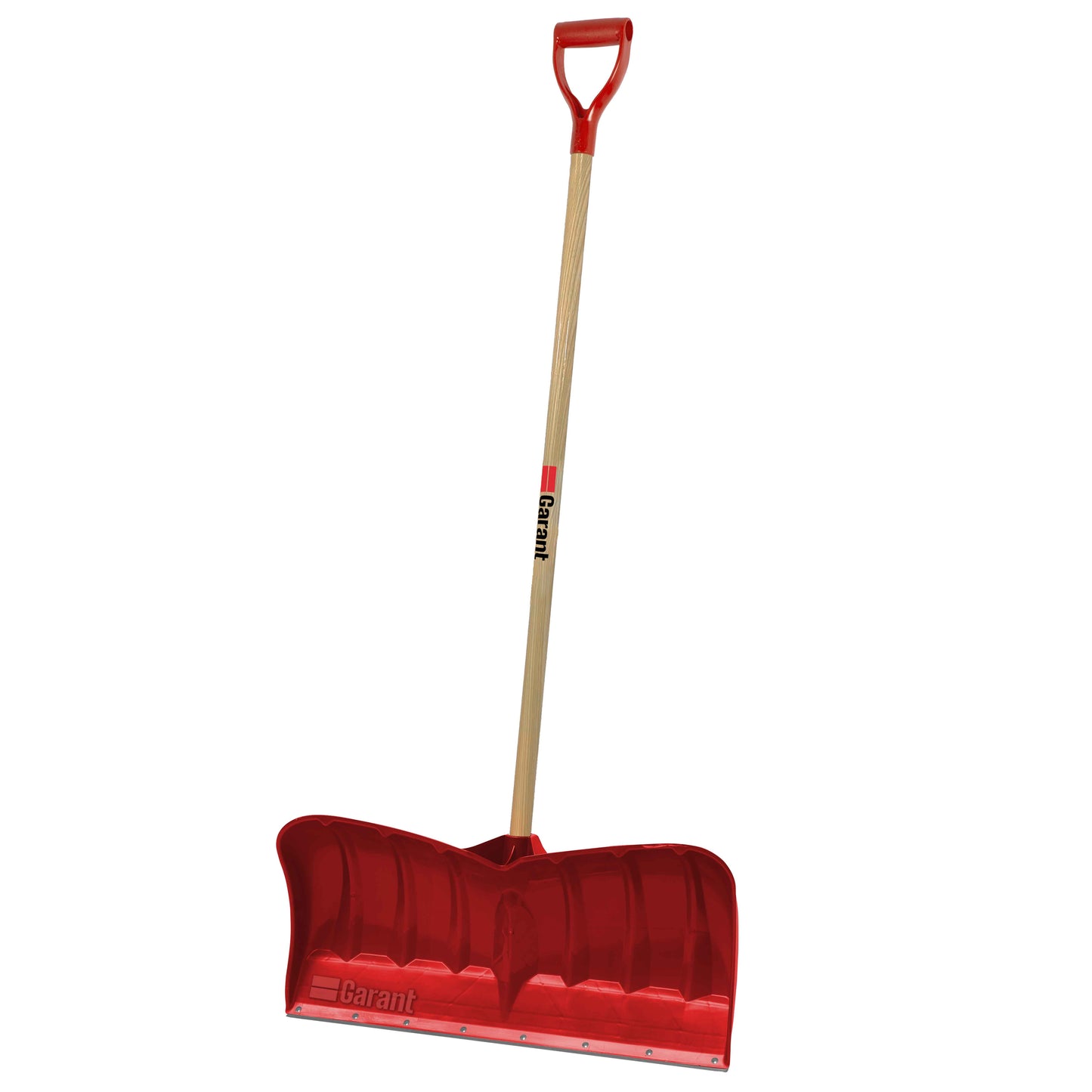 Alpine Snow pusher, 26" py blade, wood handle