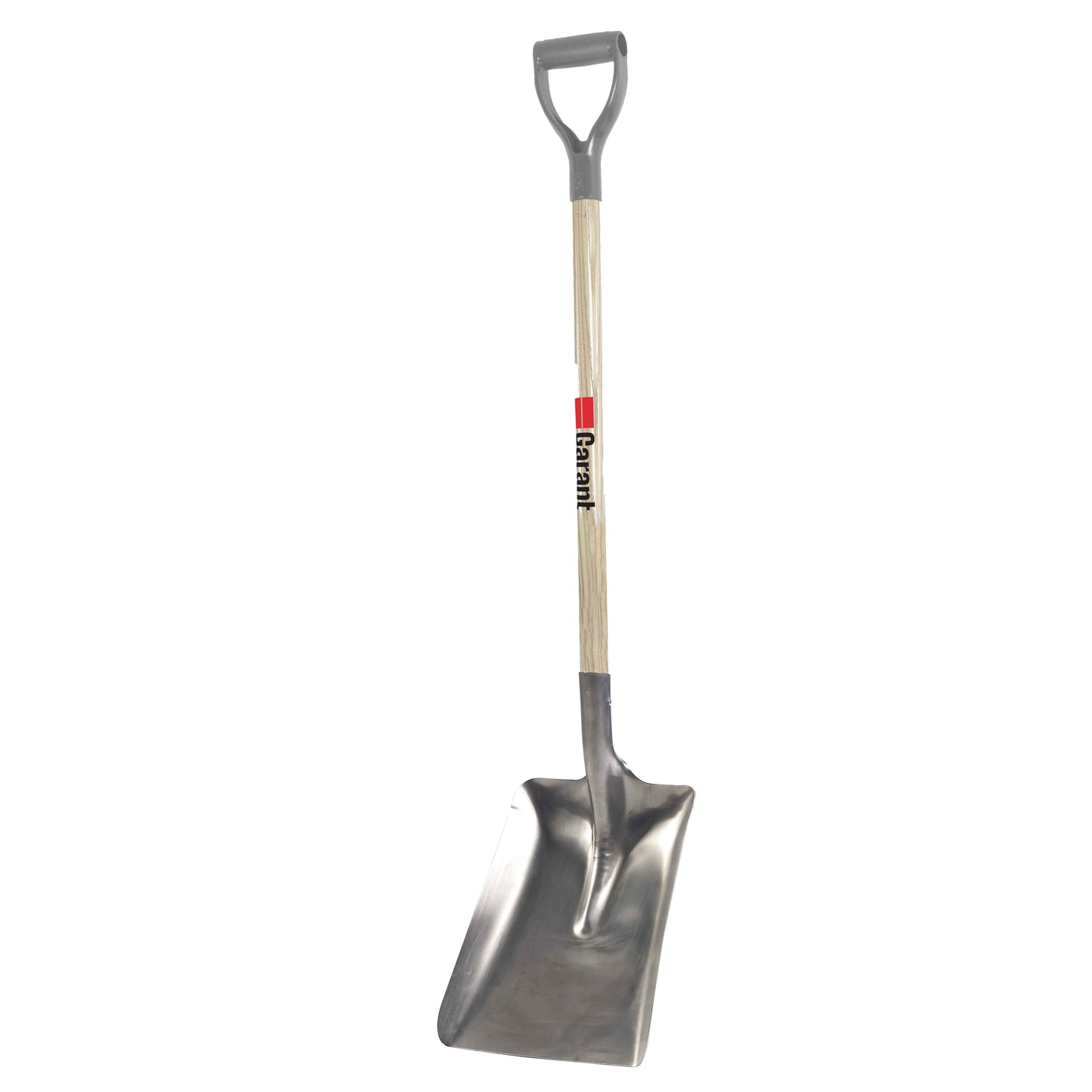 Snow shovel, 11" aluminum blade, steel D-grip