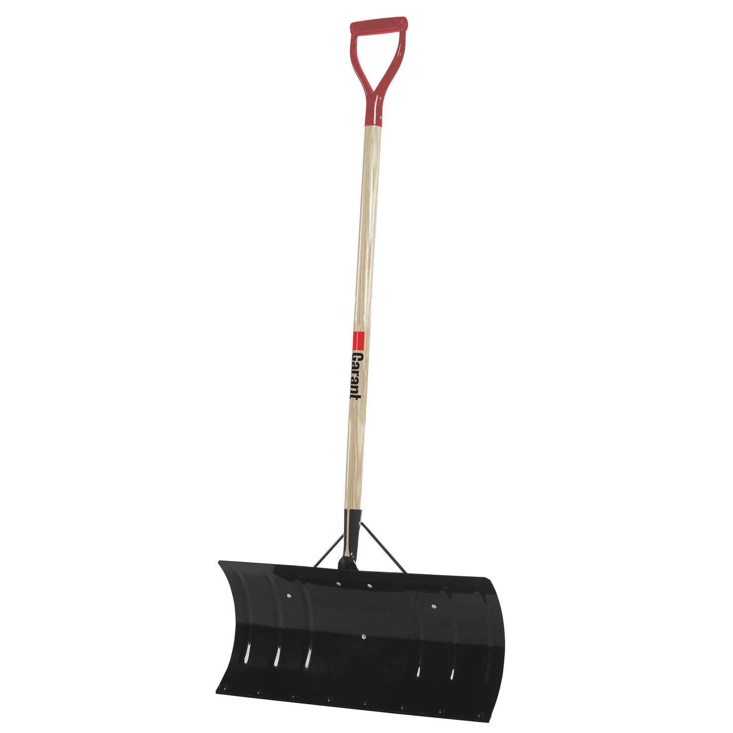 Yukon Poussoir à neige, lame en aluminium de 24" avec bande d'usure, poignée en D