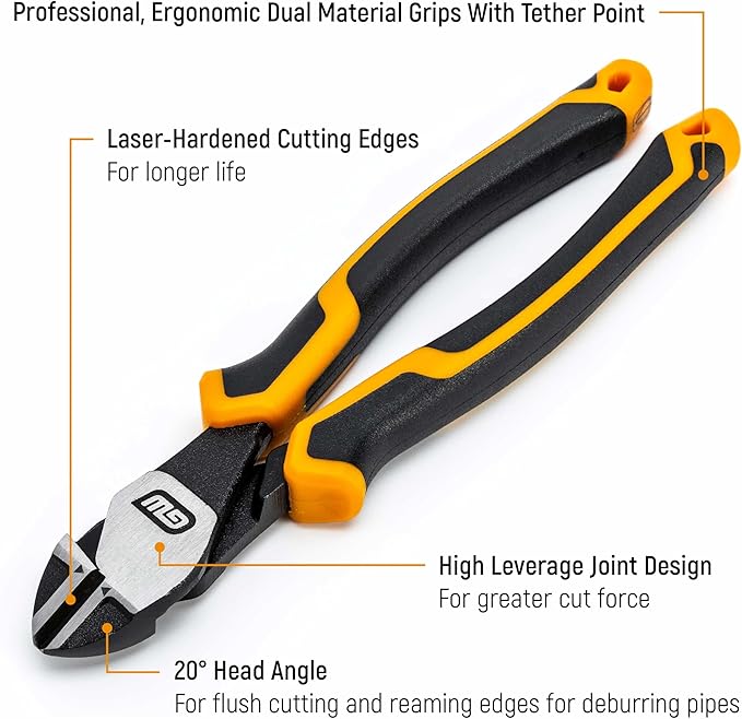 Gearwrench 6-Piece Pitbull Dual Material Mixed Plier Set - 82204C