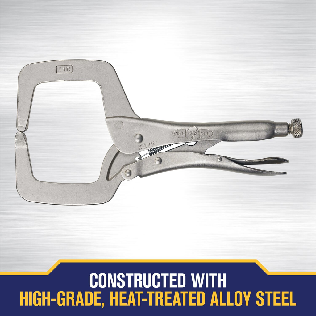 IRWIN The Original Locking C-Clamps with Regular Tips