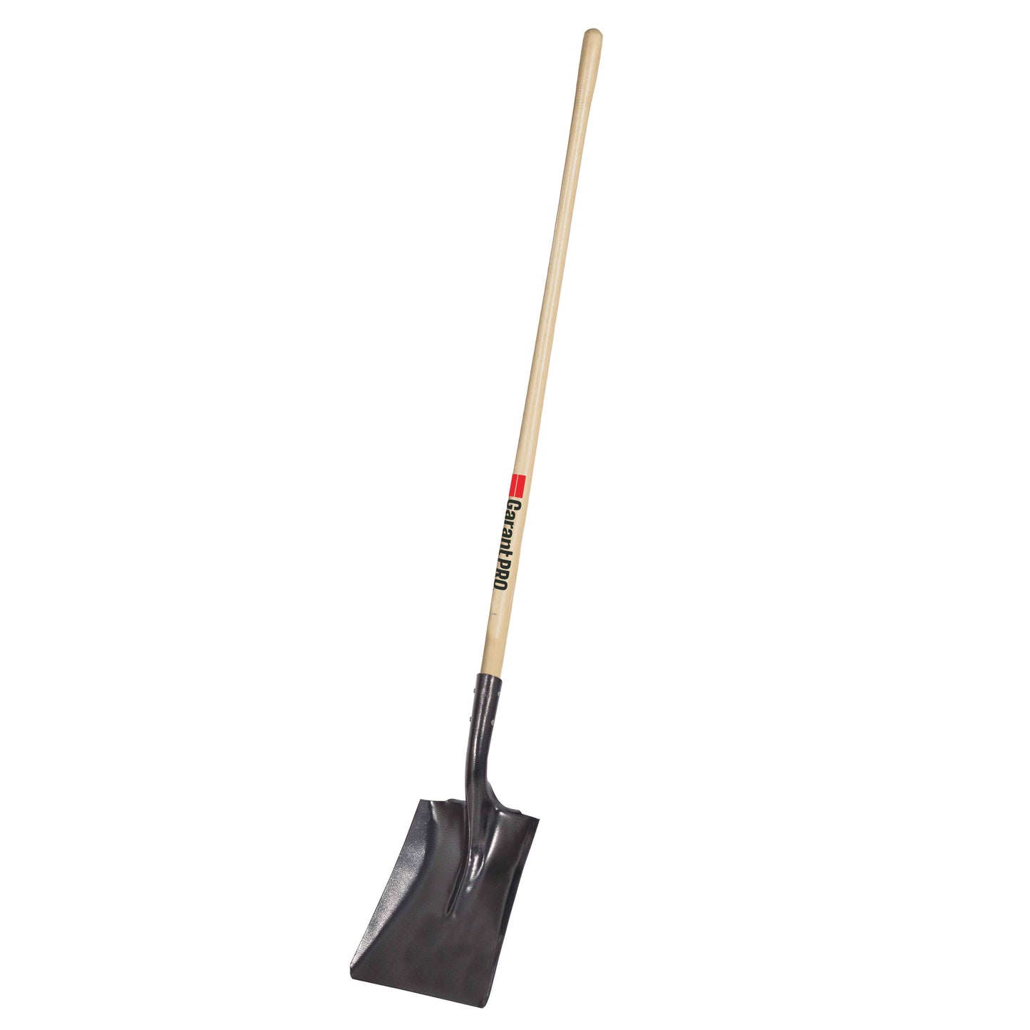 Pelle Garant Pro, lame trempée, manche en bois, bord gauche