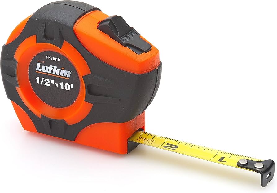 3/4" X 12’ Hi-Viz Orange P1000 Tape Measure