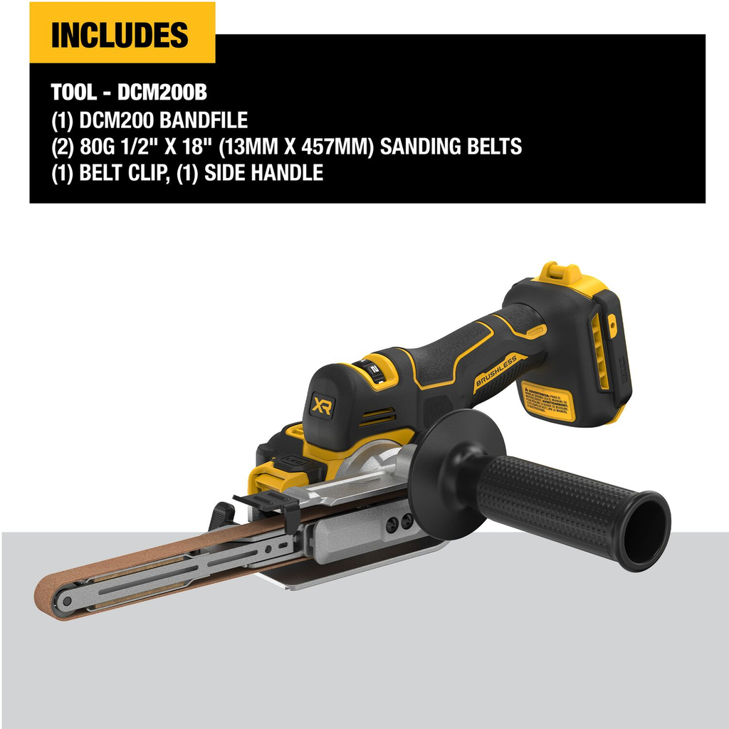 DEWALT 20V MAX* XTREME Cordless Band File - Tool Only