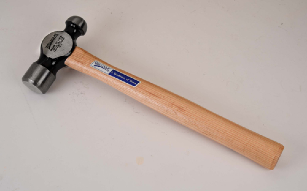 32 Ounce Ball Peen Hammer with Wood Handle