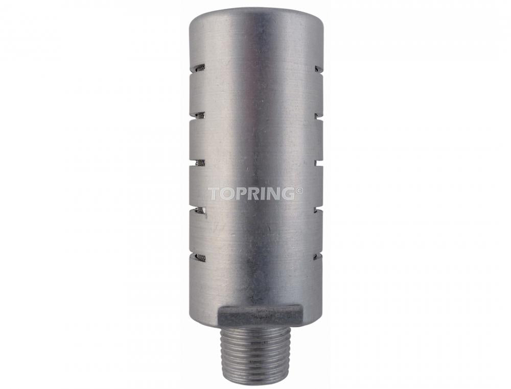 Silencieux pneumatique en aluminium 1/2 (M) NPT