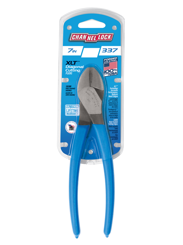 7" HL Diag Cutting Plier, Lap XLT™