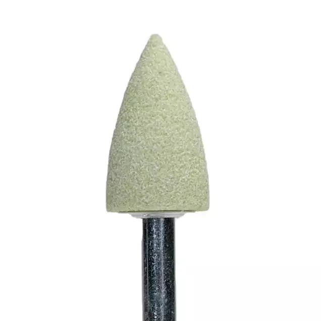 Mounted Point - Vitrified, 80 Grit, 1/4 in Shank Dia, Ceramic