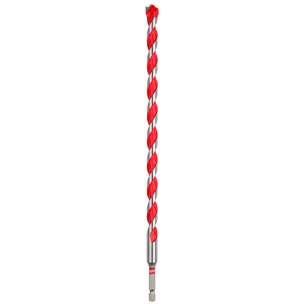 Shockwave Impact Duty™ Carbide Hammer Drill Bit 1/2" x 10" x 12" With Power Tip™, 3/PK