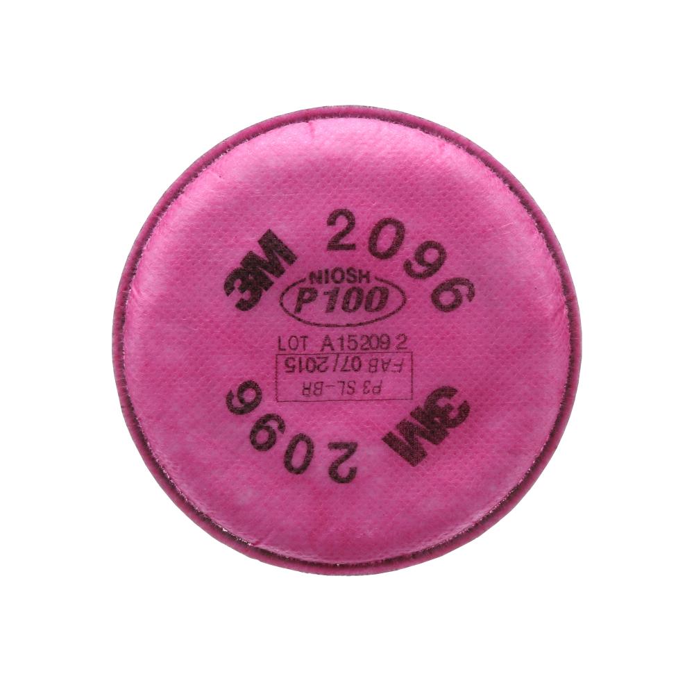 Filtre à particules 3M™, 2096, P100, avec protection contre les gaz acides nocifs, 1pair/sac