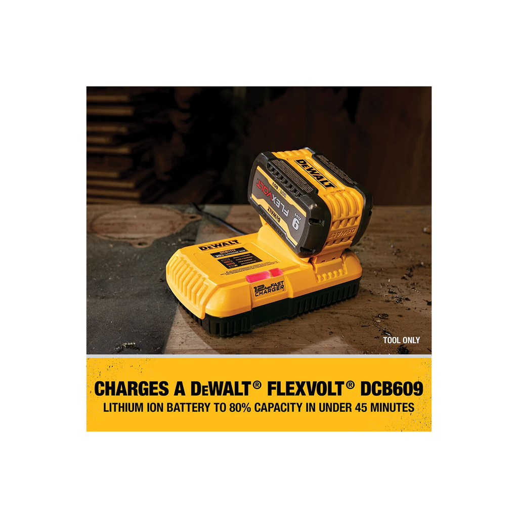 DEWALT Battery Charger, 20V* FLEXVOLT Fast Charger
