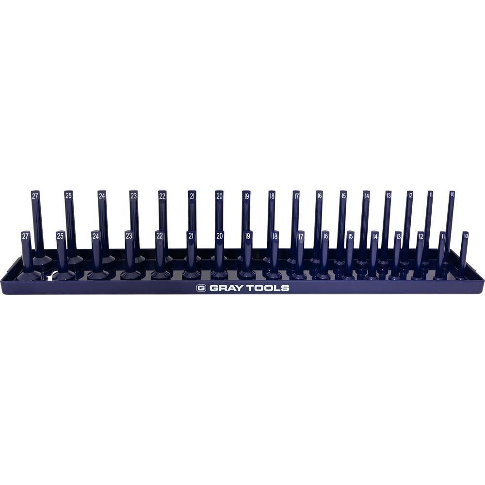 Plateau de Rangement Pour Douilles en plastique, Prise 1/2"