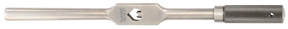 Tourne-à-gauche Capacité 1/4-5/8" (6,35-16 mm) Taille du taraud 12" (300 mm) Longueur du corps 5/32-3/8" (4-9,5 mm) Tige carrée