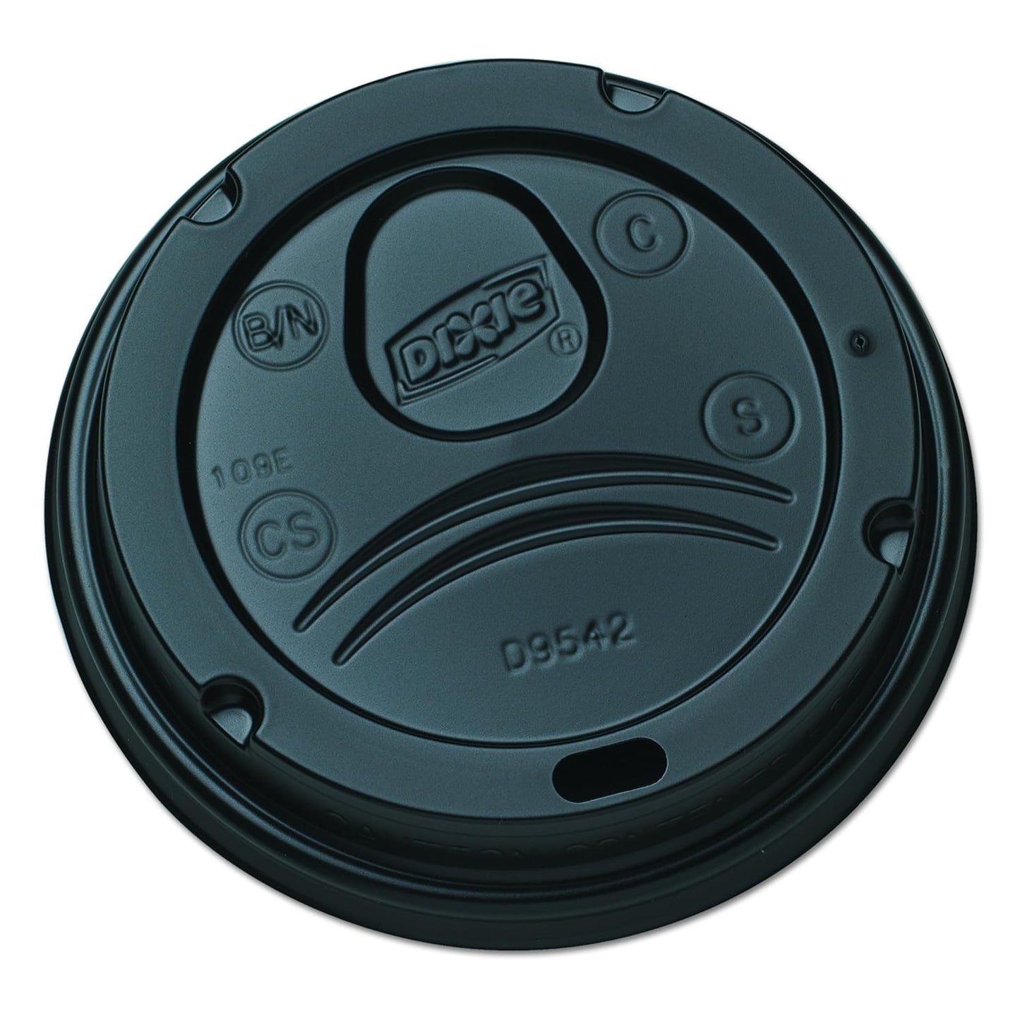 D9542 Dome Glass Coffee Lid for 2342/234 & 2350 GBLT, Pack of 1000