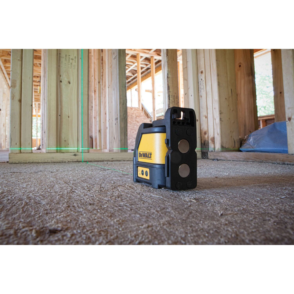 DEWALT Green Cross Line Laser, 165 ft Range