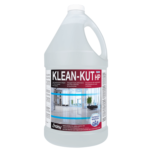 KLEAN-KUT HP - Décireur haute performance polyvalent pour revêtements de sols et scellants, 3752, 3,8 L, 4/cs