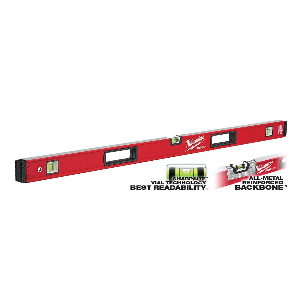 Niveaux de boîte Milwaukee REDSTICK