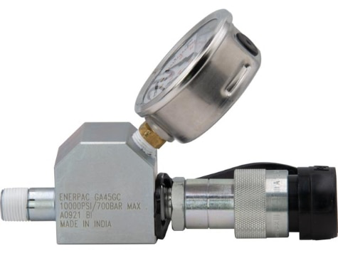 GA45GC, 45 Degree Angled Gauge Adaptor Assembly