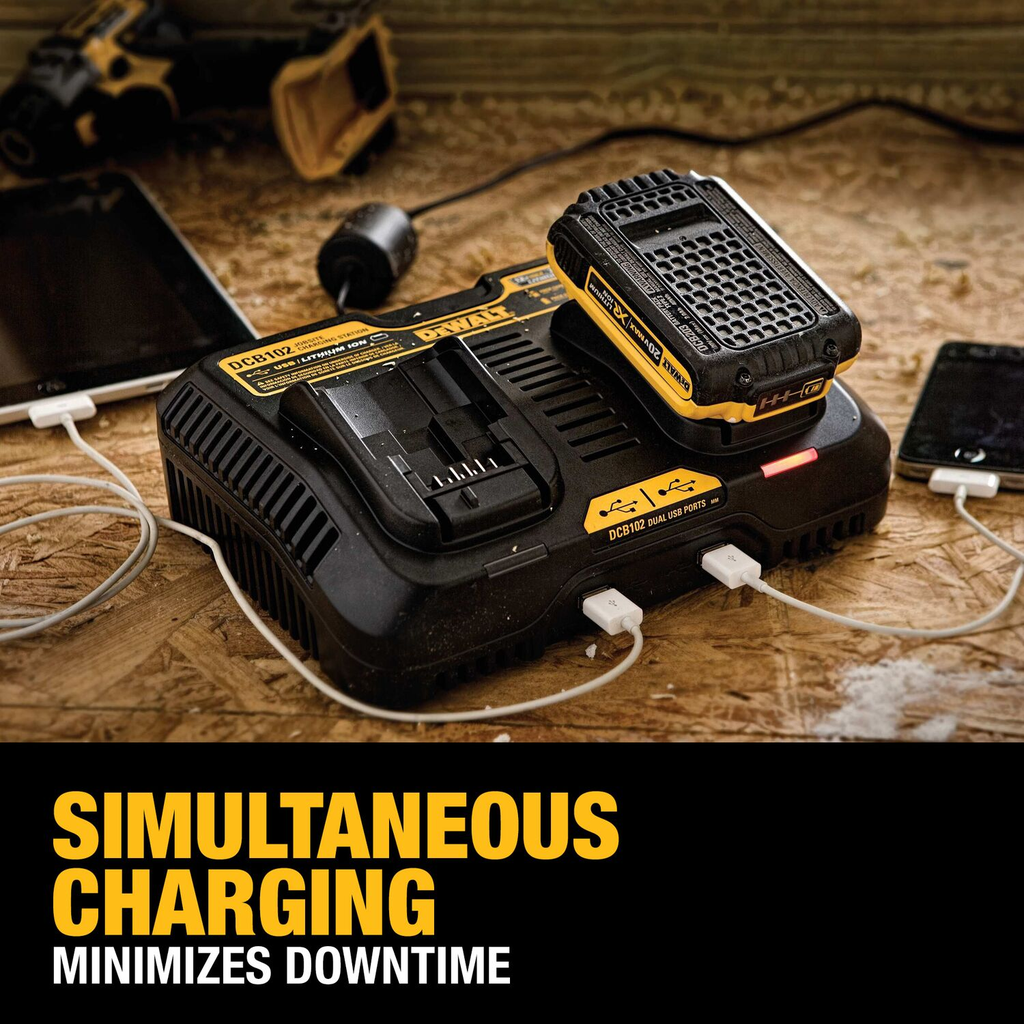 DEWALT 12V - 20V MAX* Jobsite Charging Station
