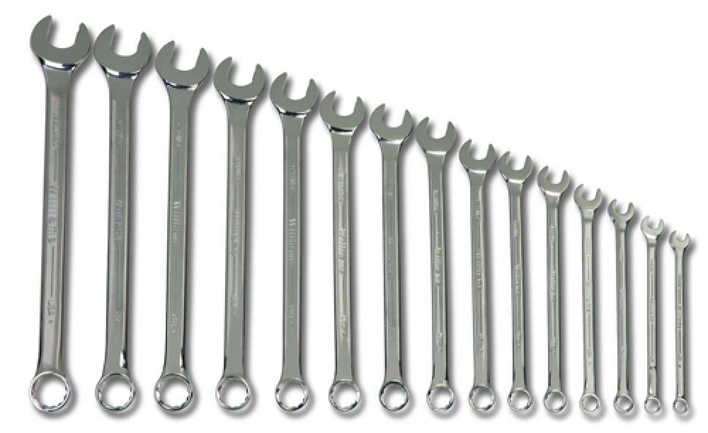 15 Piece Metric SUPERCOMBO® Black Combination Wrench Set