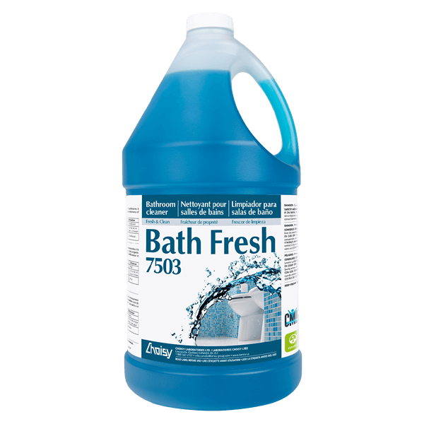 BATH FRESH - Nettoyant pour salle de bains, 7503, 3,8 L, 4/CS