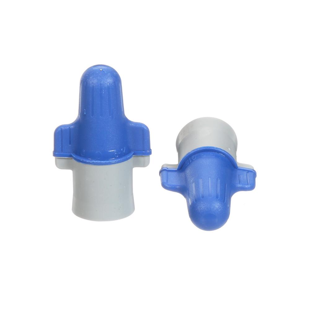 Connecteur de fils Performance Plus 3MMC, B/G+, en bouteille, bleu/gris, 14 à 6 AWG, 100/bx