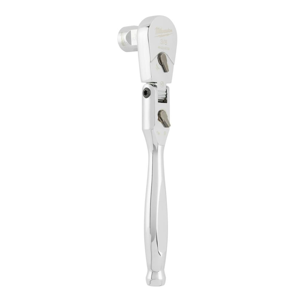 3/8” Drive 9” Flex Head Ratchet