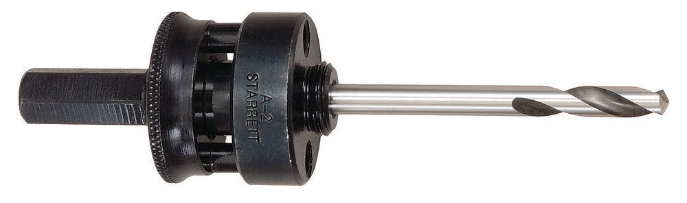 Arbre de scie cloche avec foret pilote pour scie cloche de diamètre 1-1/4" - 8-9/32", tige hexagonale 7/16"