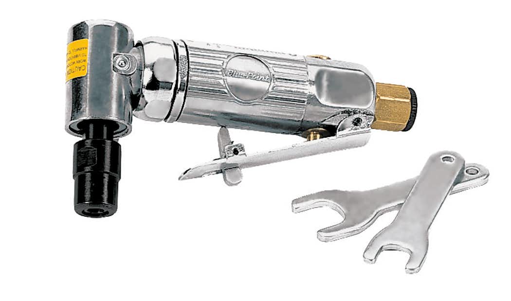 Mini-meuleuse pneumatique à angle droit