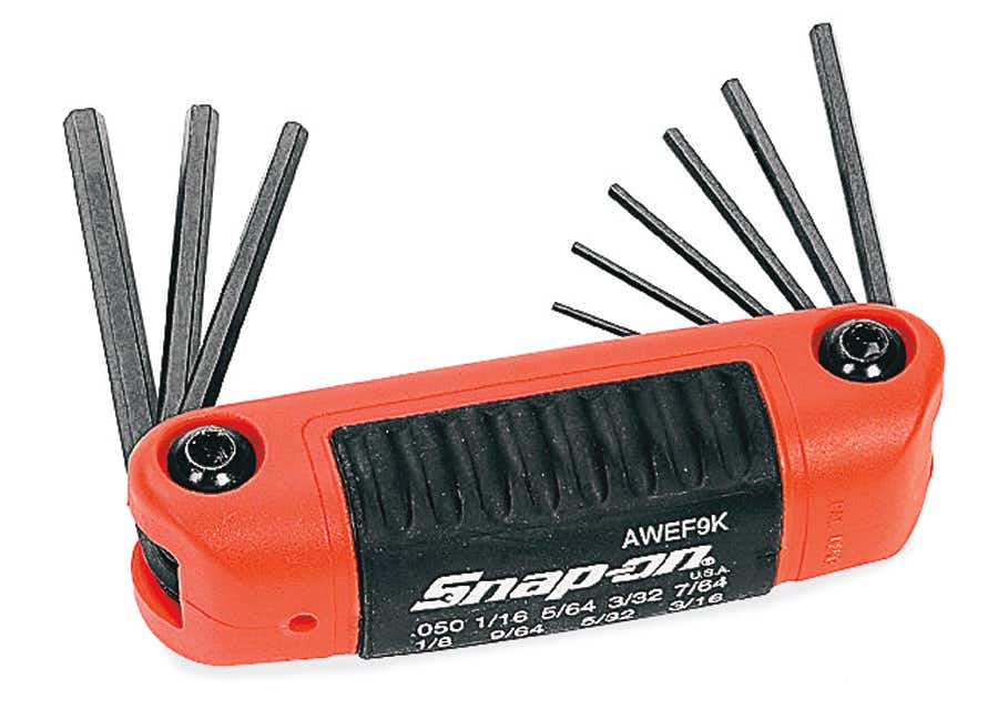 Allen Wrench Set 9 Keys AWEF9K