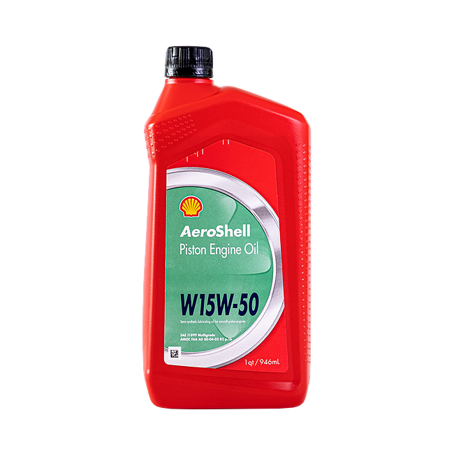 AeroShell, W15W-50 Piston Engine Oil, 1L