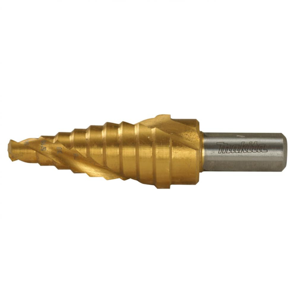 1/4"-3/4" Range, 9 Step Bit with 3/8" Shank