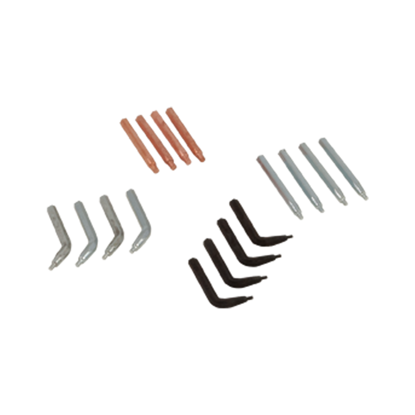 Kit de pointes de pinces pour bague de retenue de 0,03 pouce