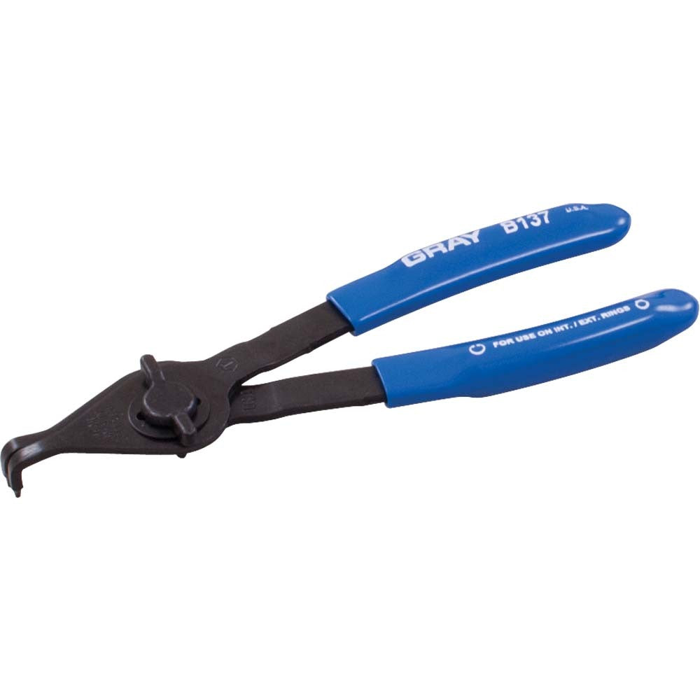 6-Inch Convertible Snap Ring Plier, Internal/External with 90-Degree .047-Inch Fixed Tip