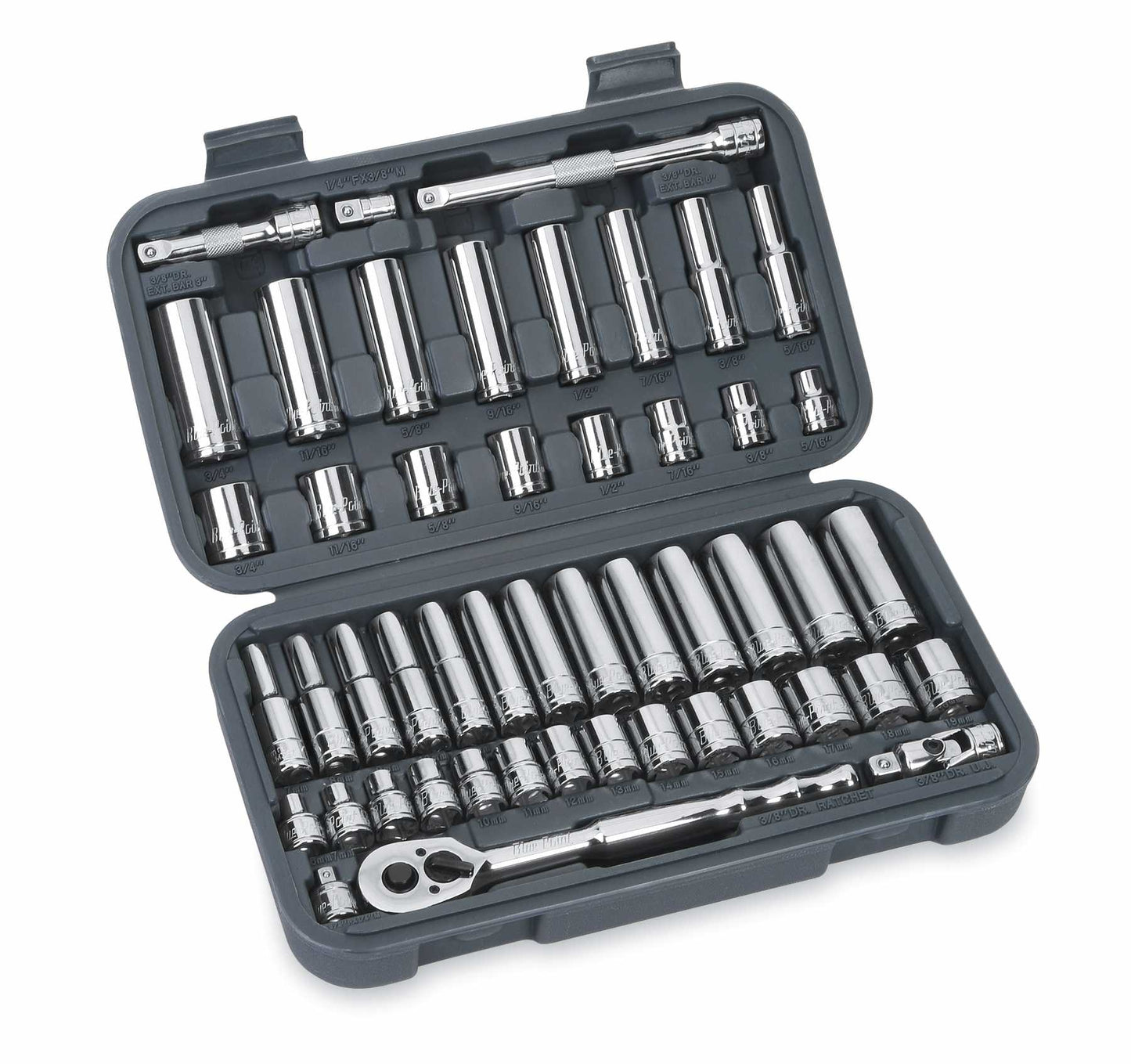 49 Piece 3/8 Inch Drive Socket Set BLPGSS3849