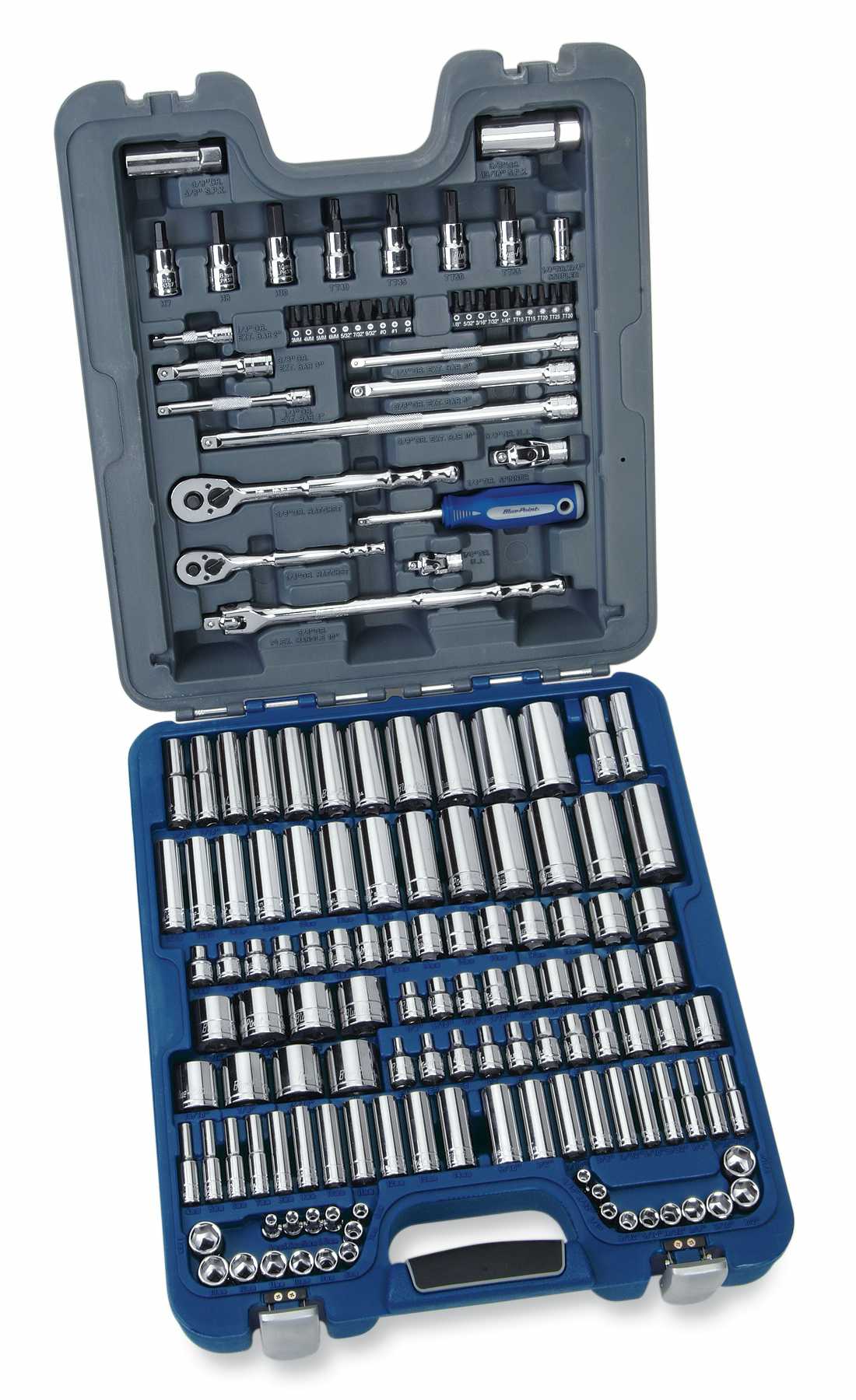 155 Piece 3/8 Inch Drive Socket Set BLPGSSC155