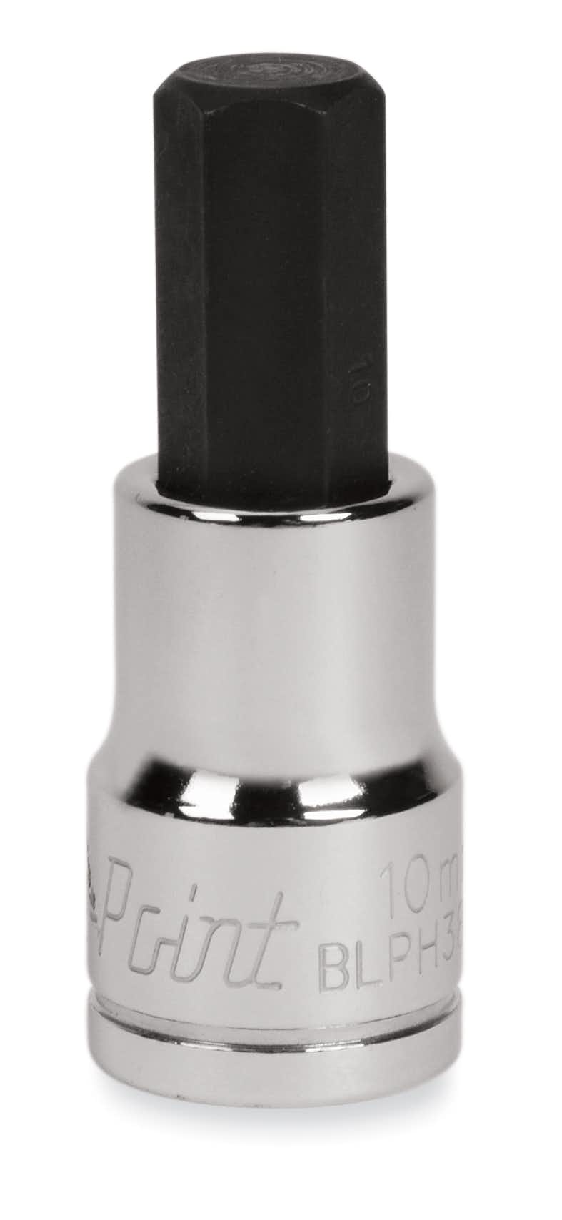 3/8" Drive Metric 10 mm Standard Hex Socket Driver