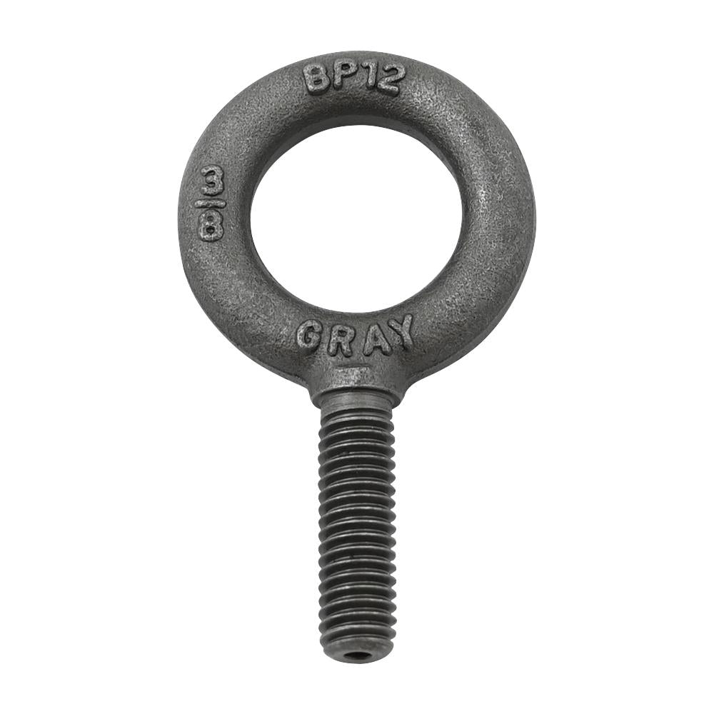Eye Bolt - Plain 3/8" Thread