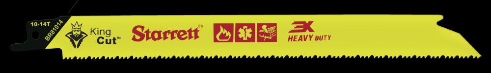 King Cut 8'' x 3/4 x 0,050 x 10-14 Bi-métal Paquet de 5