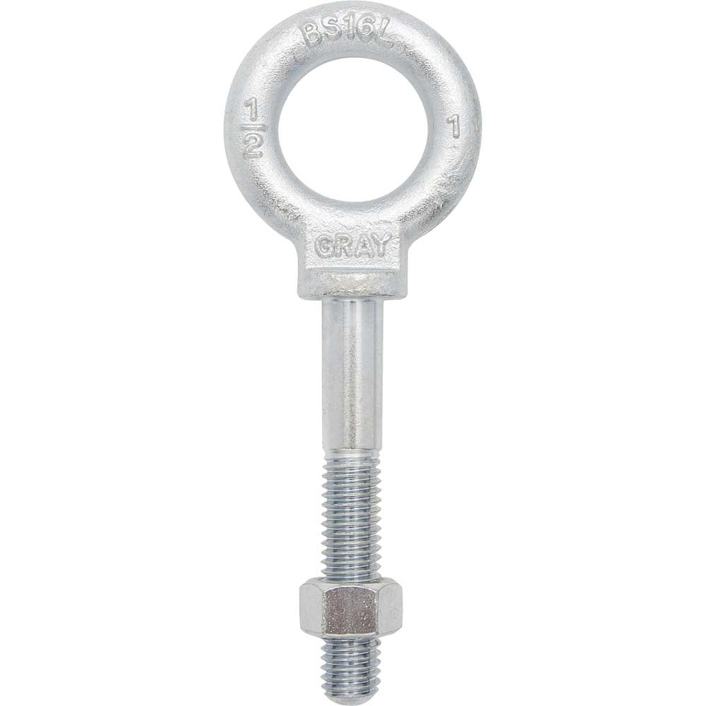 Shoulder Eye Bolt - 1/4" Thread - Long